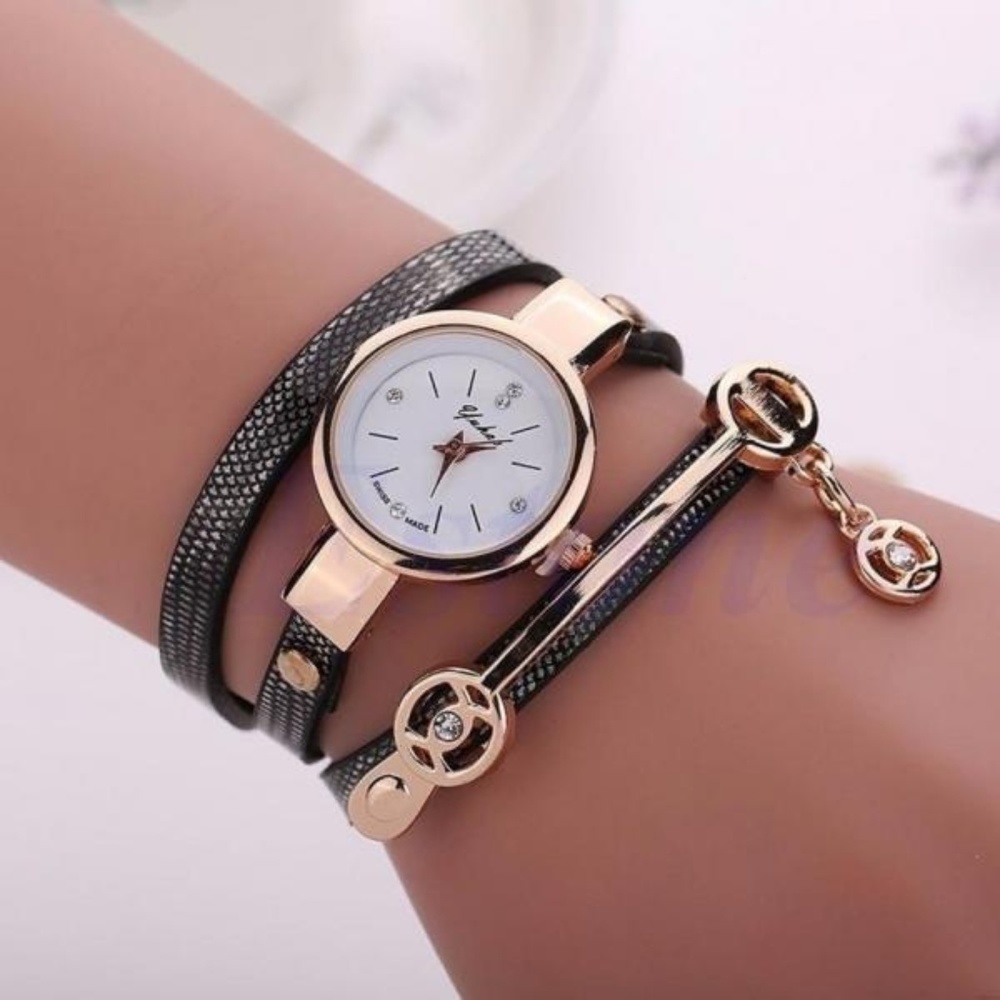 New Women's Pendant Watches with Leather Band